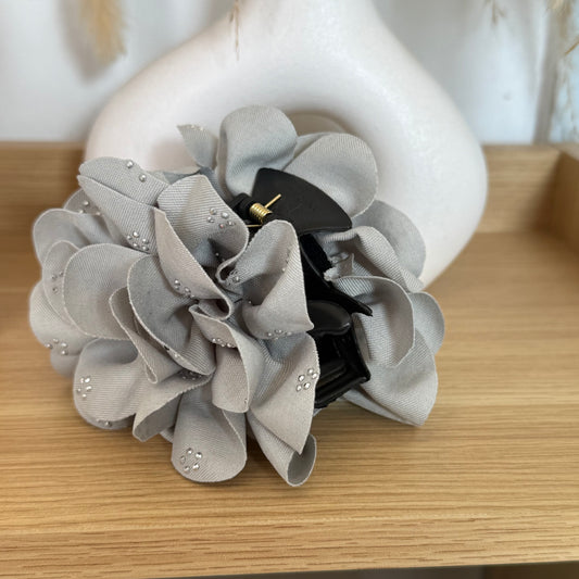 Pinche Flor Brillos Gris