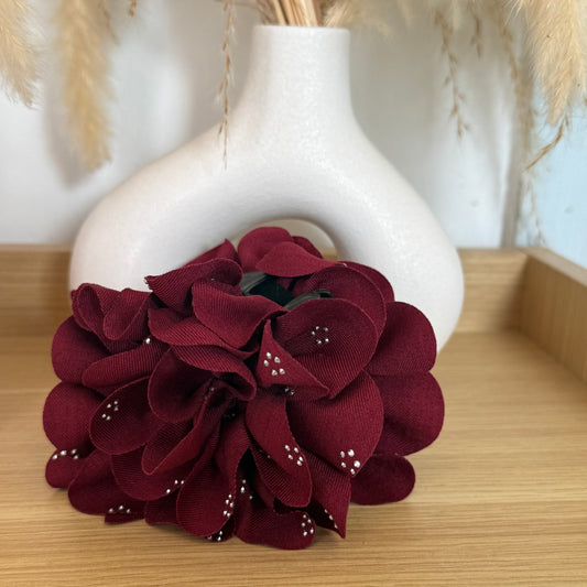 Pinche Flor Brillos Burdeo