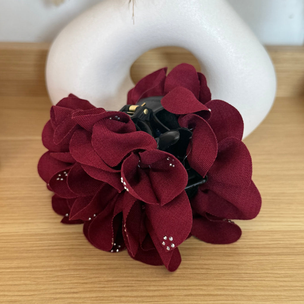 Pinche Flor Brillos Burdeo