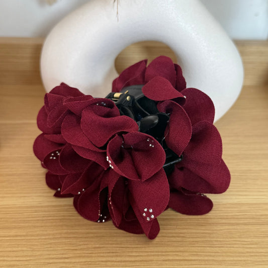 Pinche Flor Brillos Burdeo