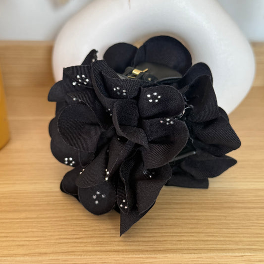 Pinche Flor Brillos Negro