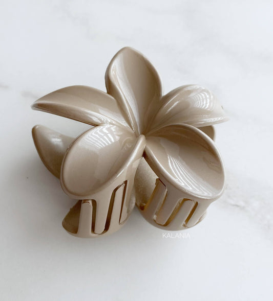 HAIR CLIPS FLORES HAWAIANA NUDE II