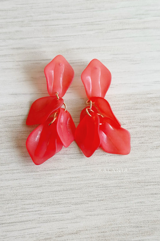 AROS PÉTALOS ROJO