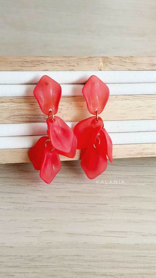 AROS PÉTALOS ROJO