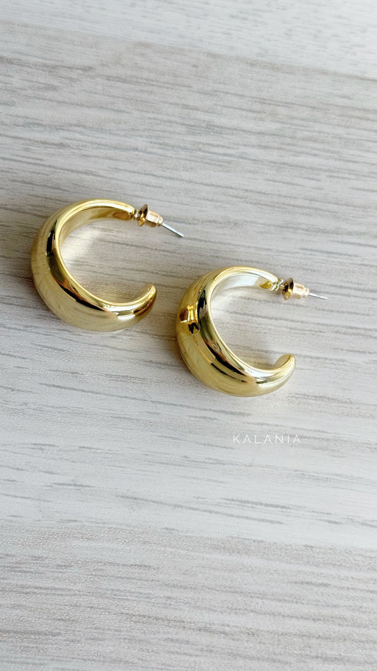 ARGOLLAS SEMI INFLADAS DORADO