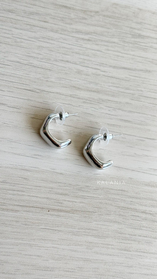 ARGOLLAS MINI INFLADAS PLATEADO