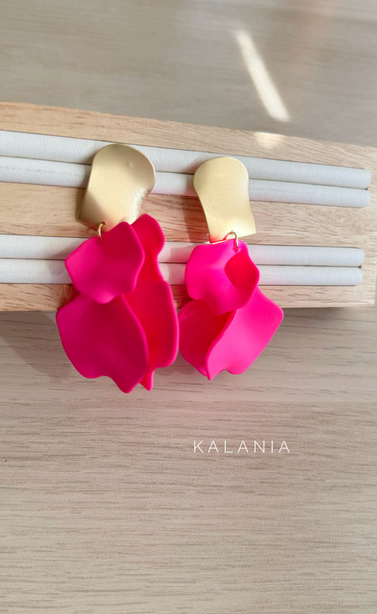 AROS PETALOS FUCSIA
