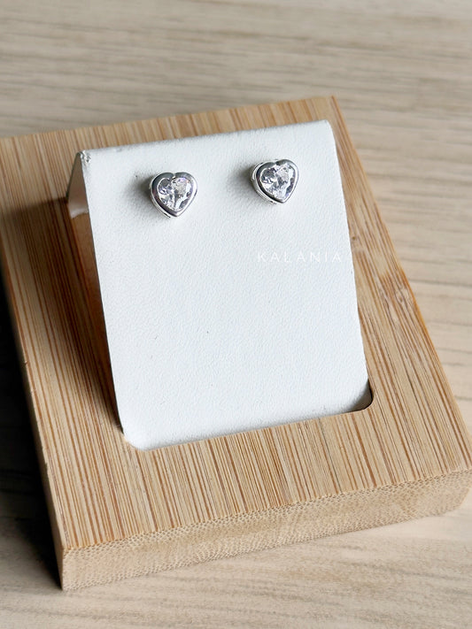 AROS CORAZÓN CIRCONES