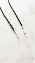 STRAPS DE LENTES METALIZADO NEGRO
