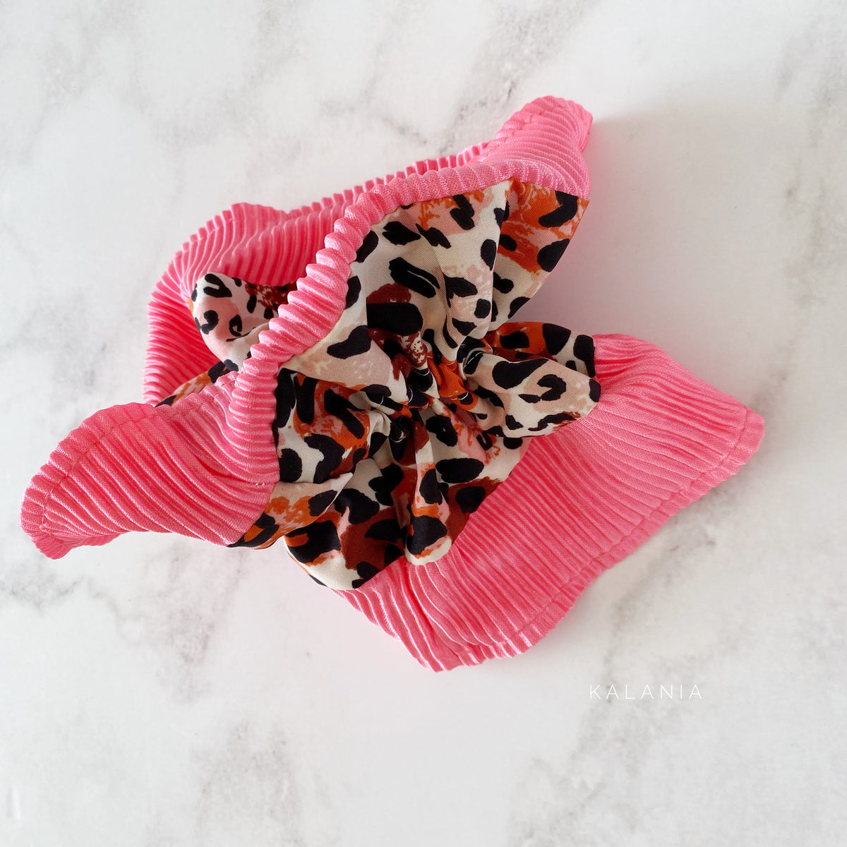MAXI SCRUNCHIES PRINT FUCSIA
