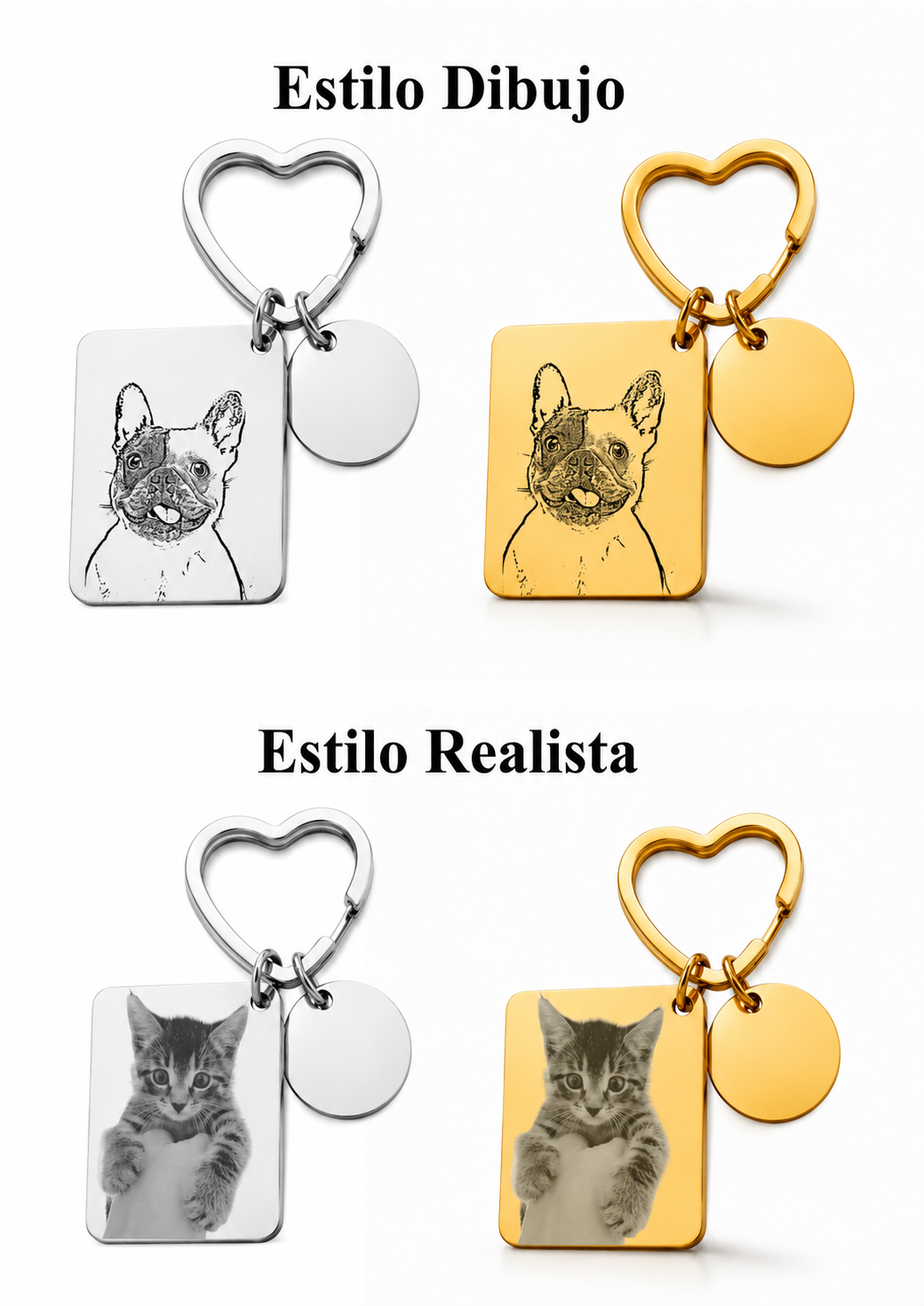 LLAVERO CALENDARIO PERSONALIZADO CORAZÓN