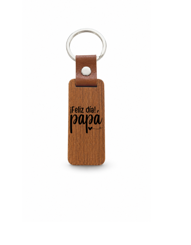 LLAVERO MADERA PERSONALIZADO