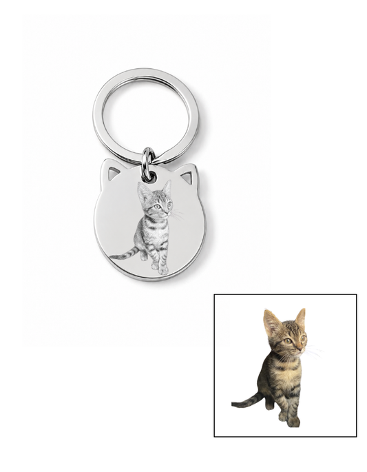 LLAVERO GATITO PERSONALIZADO