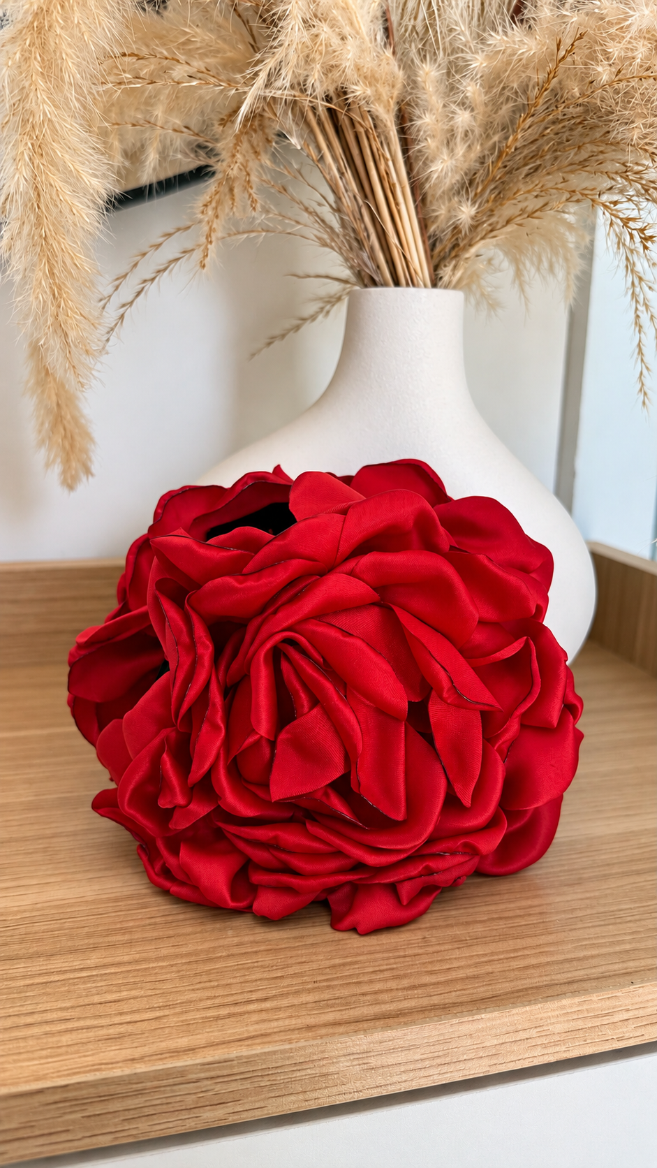 Pinche Flor Rosa Roja 11cm