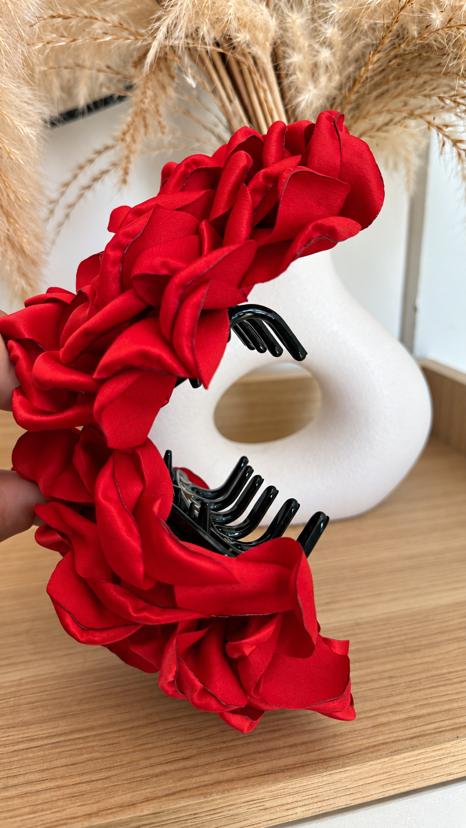 Pinche Flor Rosa Roja 11cm