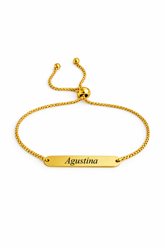 PULSERA RECTANGULAR  PERSONALIZADO