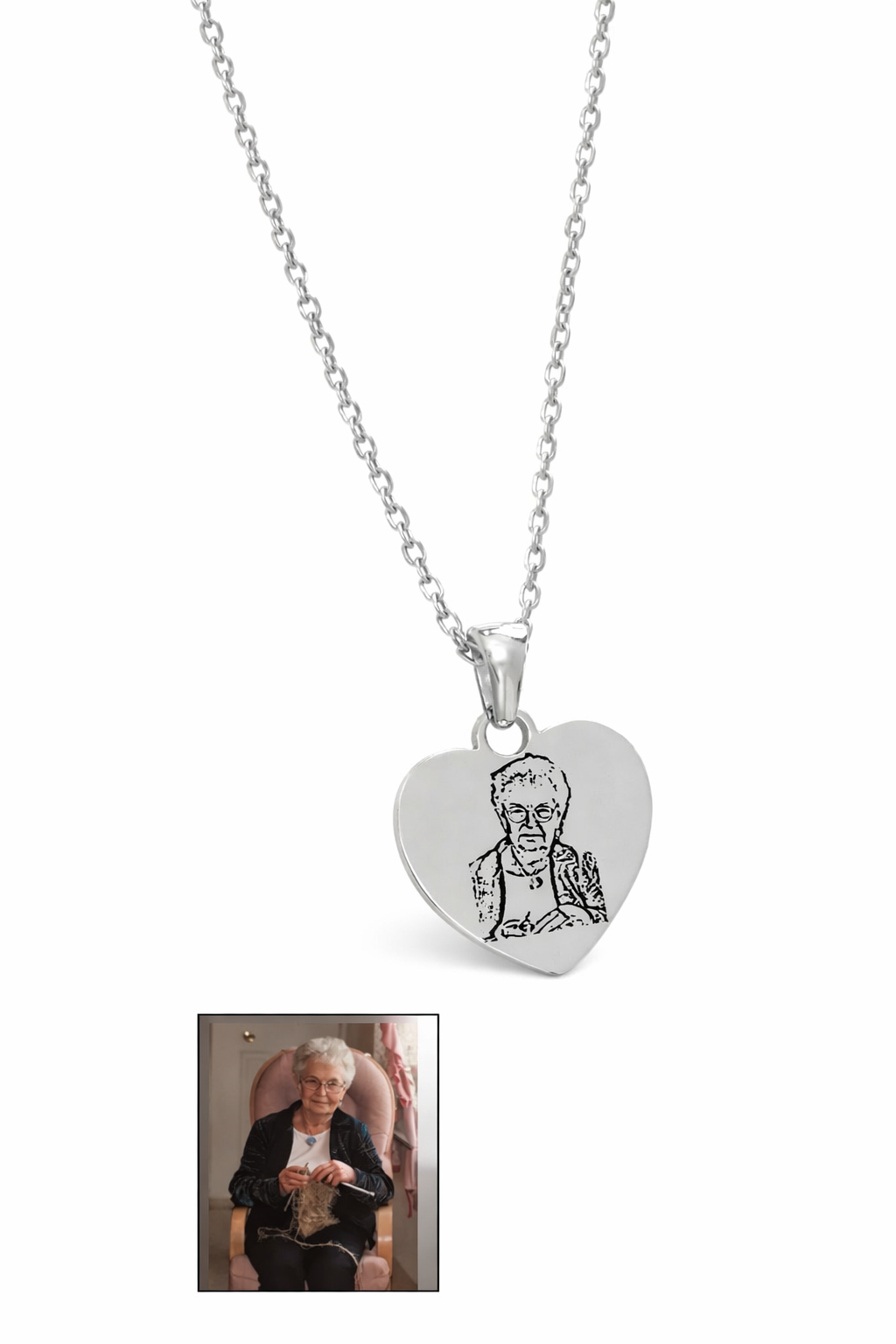 COLLAR CORAZÓN II PERSONALIZADO
