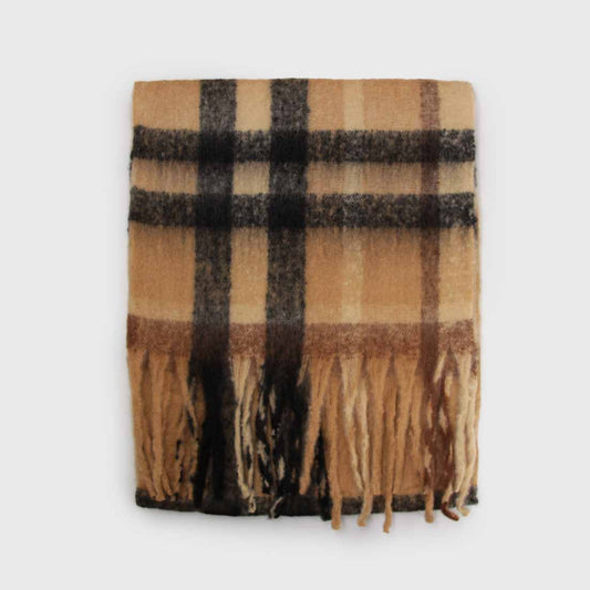 BUFANDA ALPACA ESCOCESA DD