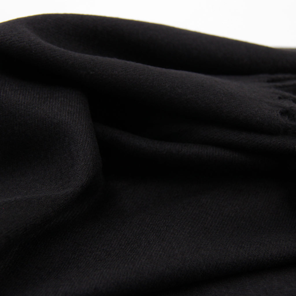 BUFANDA CASHMERE NEGRO