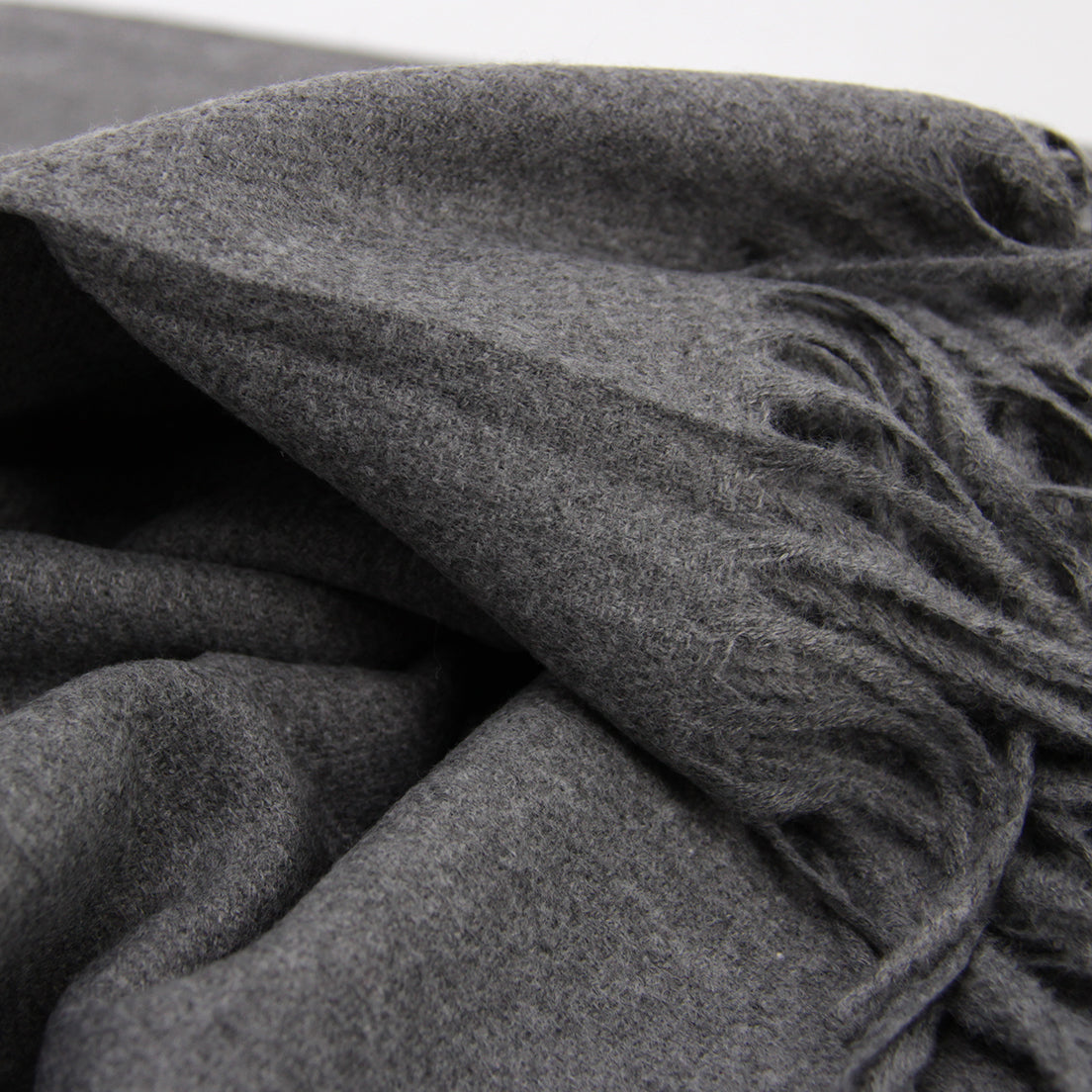 BUFANDA CASHMERE PLOMO