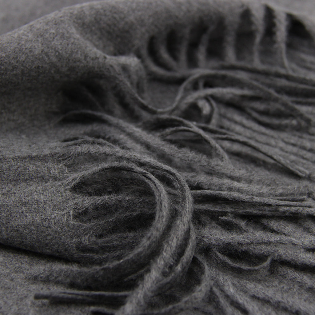 BUFANDA CASHMERE PLOMO
