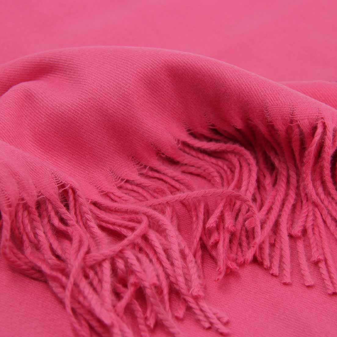 BUFANDA CASHMERE ROSA
