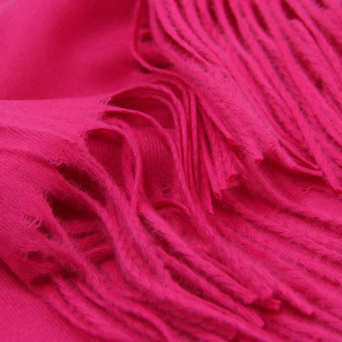 BUFANDA CASHMERE FUCSIA