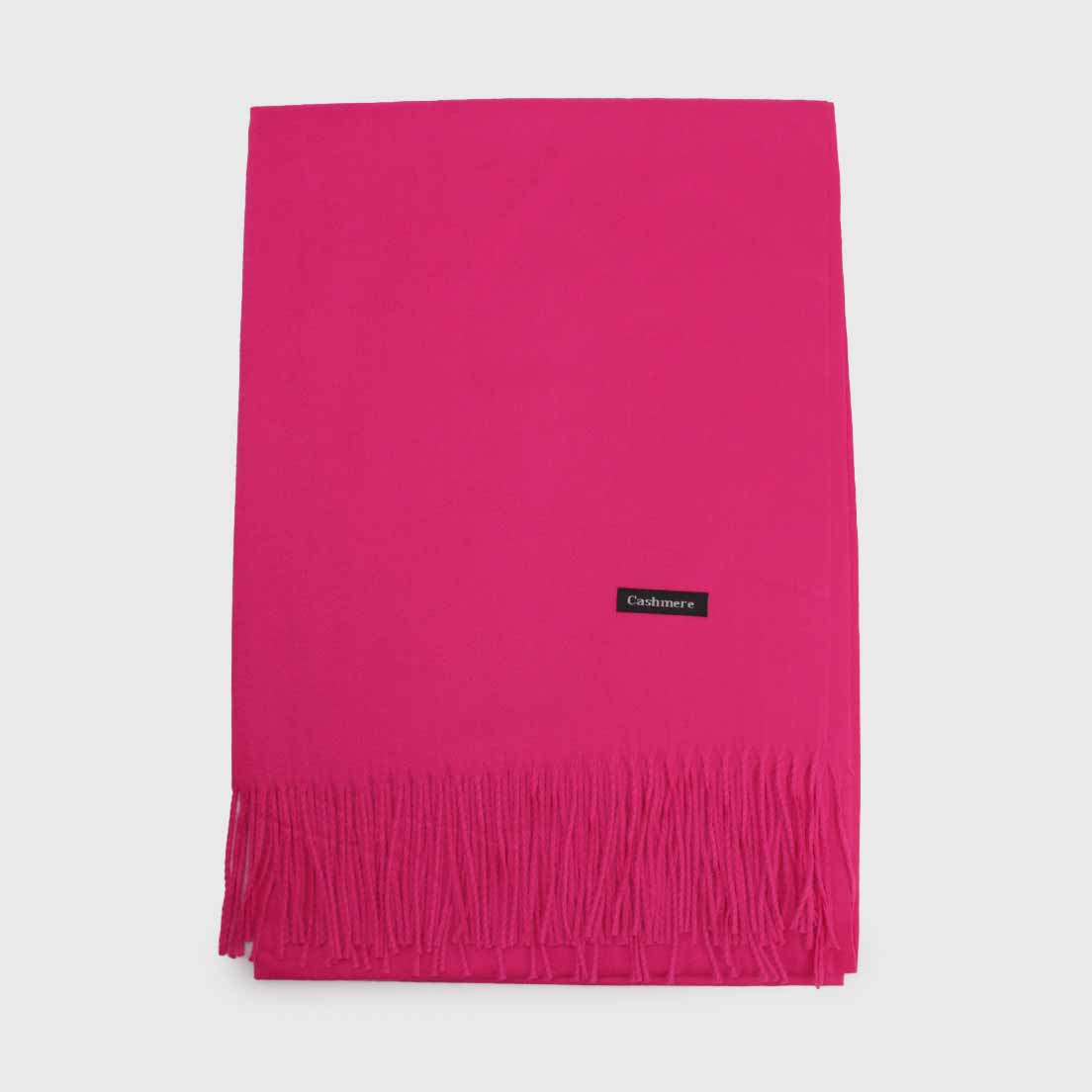 BUFANDA CASHMERE FUCSIA