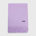 BUFANDA CASHMERE LILA