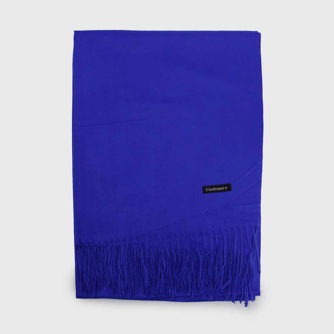 BUFANDA CASHMERE AZUL