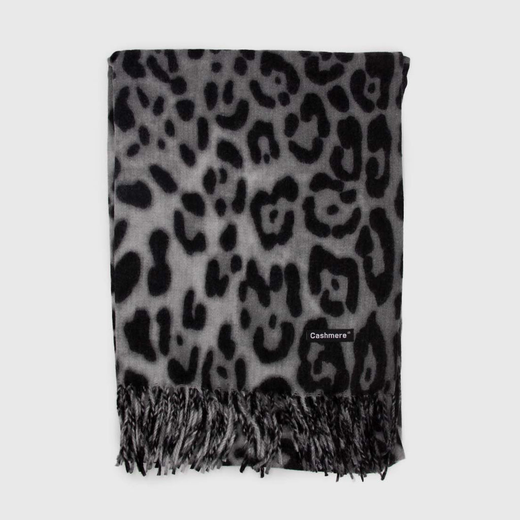 BUFANDA CASHMERE ANIMAL PRINT FF