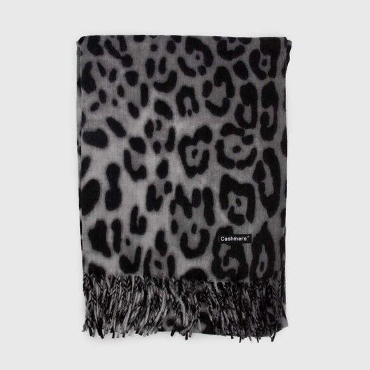 BUFANDA CASHMERE ANIMAL PRINT FF