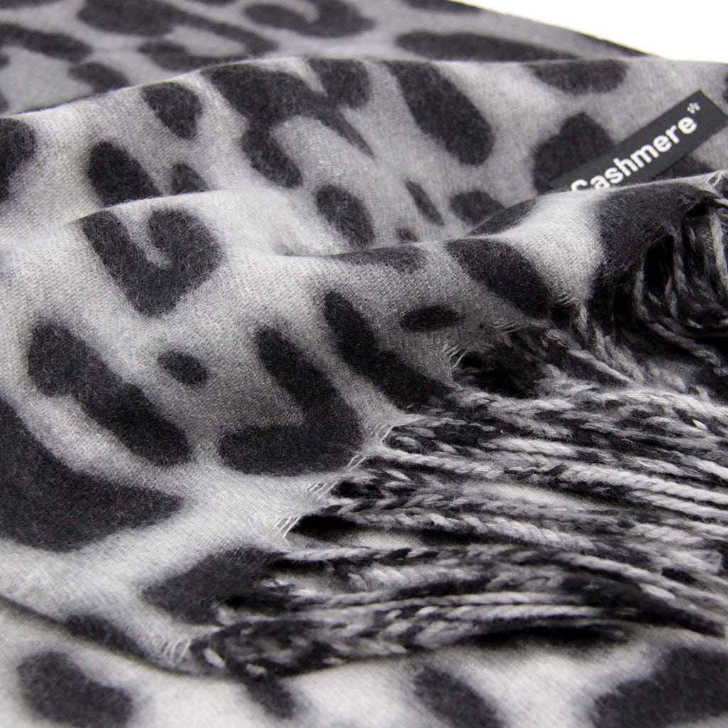 BUFANDA CASHMERE ANIMAL PRINT FF