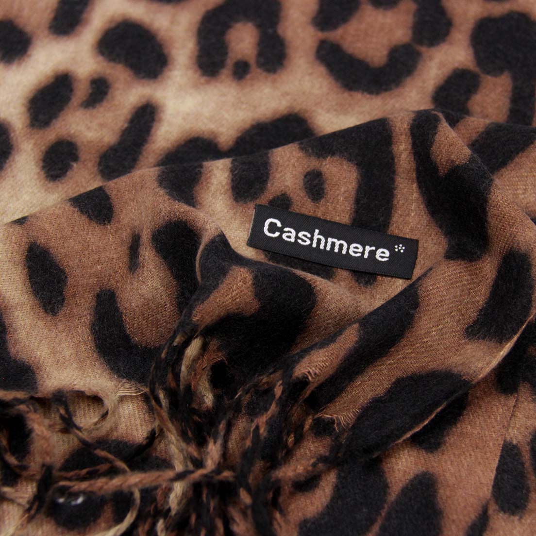 BUFANDA CASHMERE ANIMAL PRINT GG