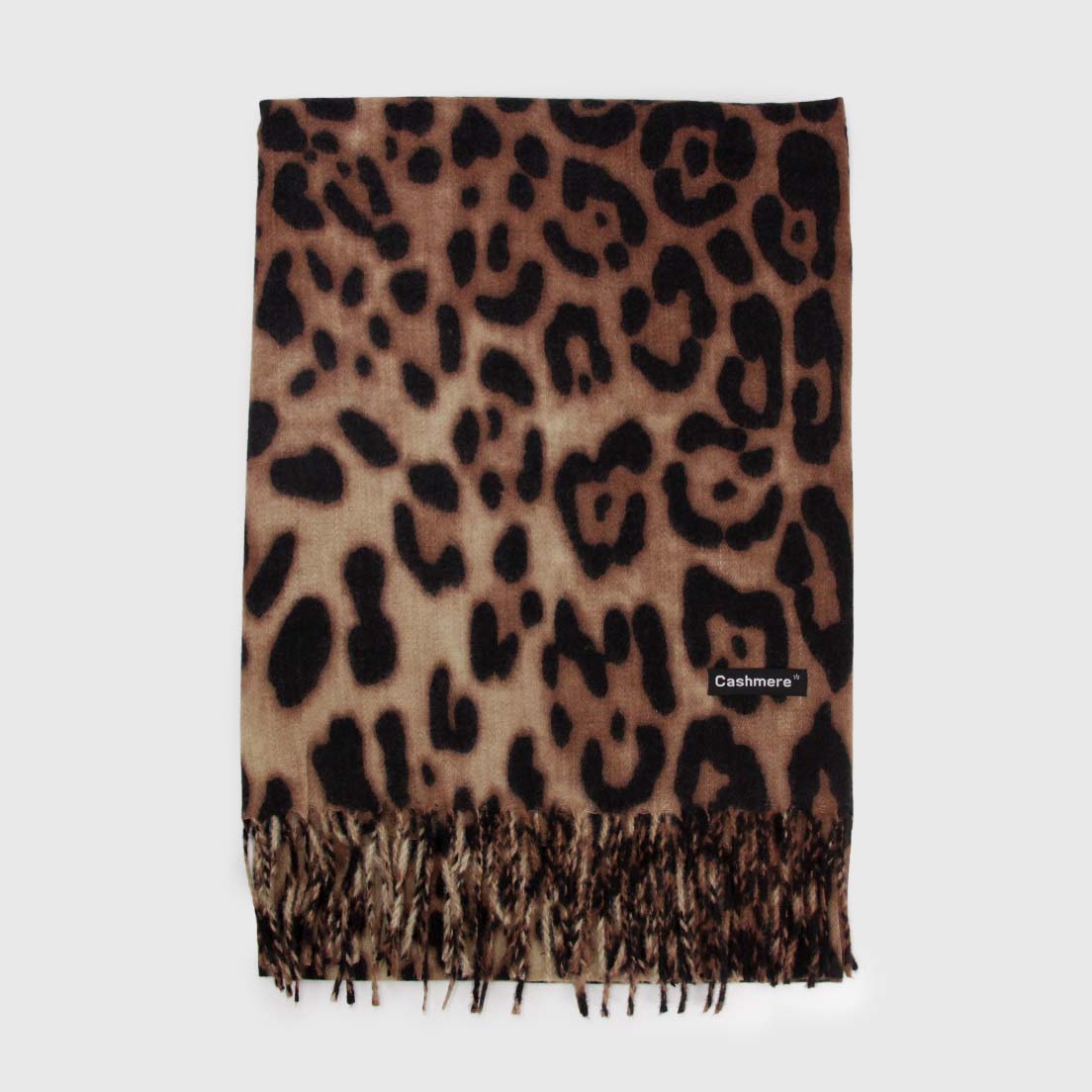 BUFANDA CASHMERE ANIMAL PRINT GG