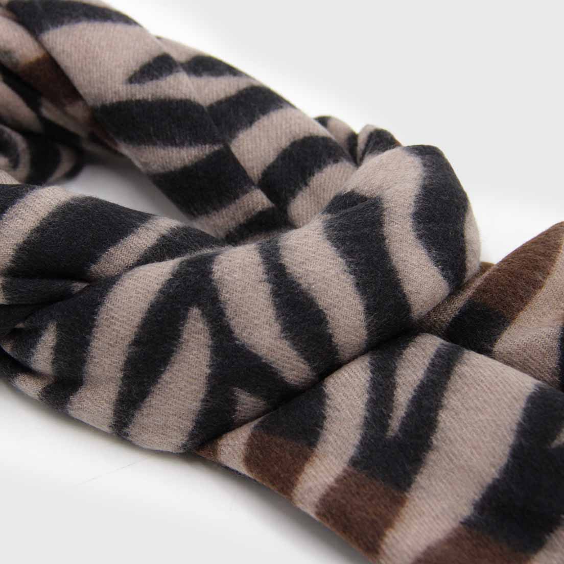 BUFANDA CASHMERE ANIMAL PRINT FF
