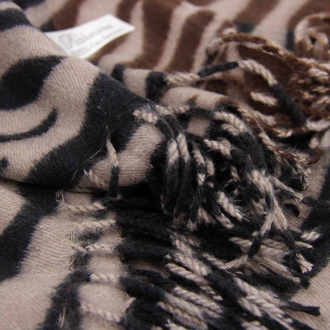 BUFANDA CASHMERE ANIMAL PRINT FF