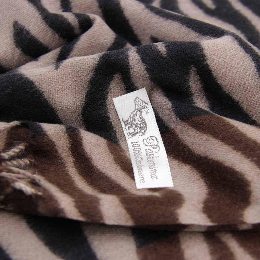BUFANDA CASHMERE ANIMAL PRINT FF