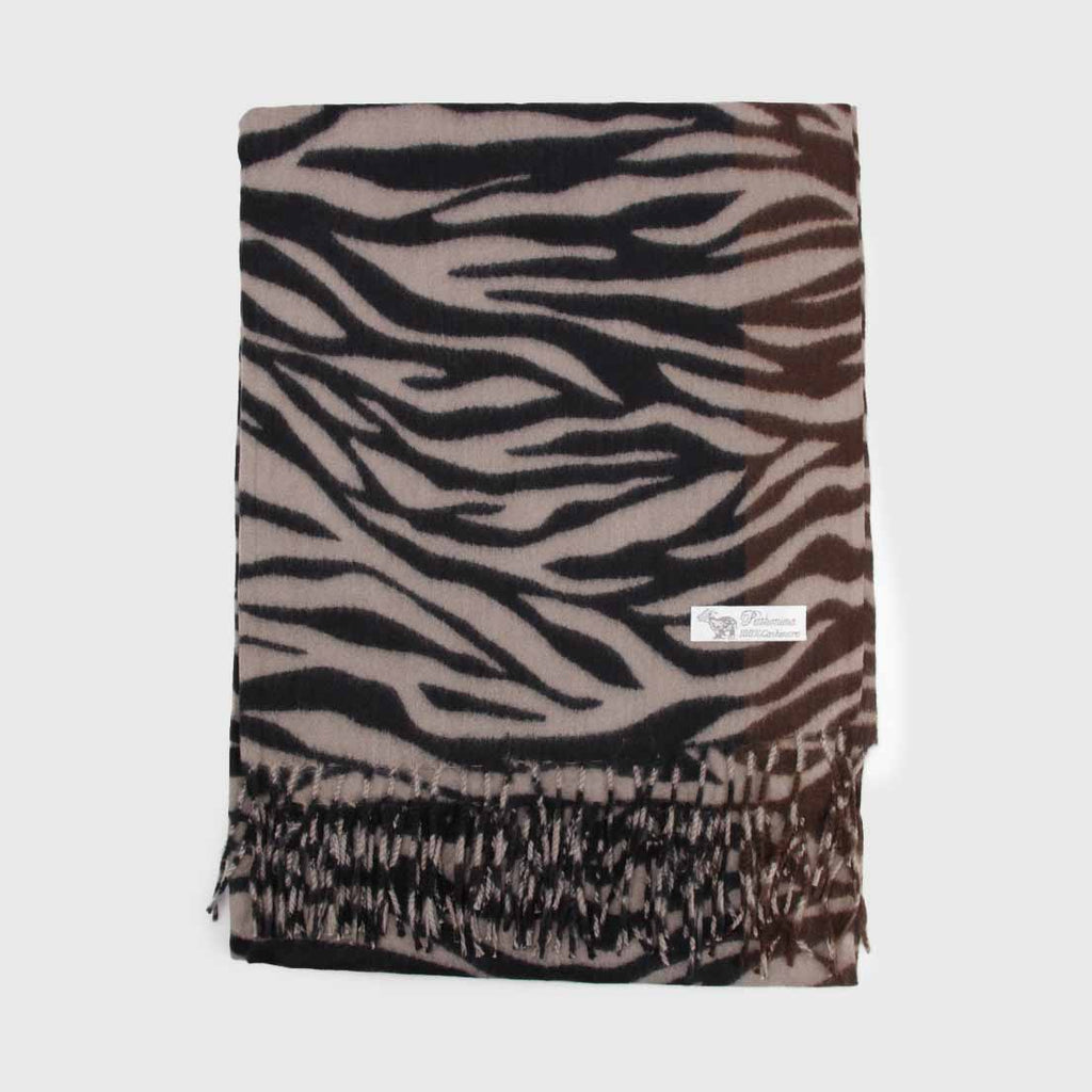 BUFANDA CASHMERE ANIMAL PRINT FF