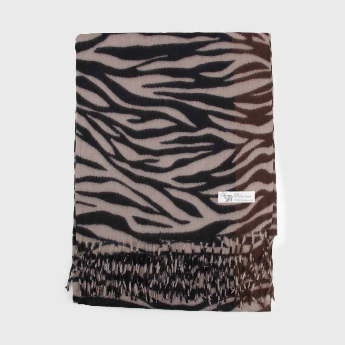 BUFANDA CASHMERE ANIMAL PRINT FF