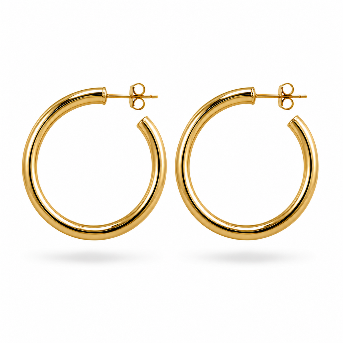 ARGOLLAS SEMI INFLADAS 45MM DORADO II