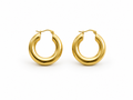 ARGOLLAS INFLADAS 30MM DORADO