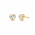 AROS CORAZÓN CIRCÓN DORADO II