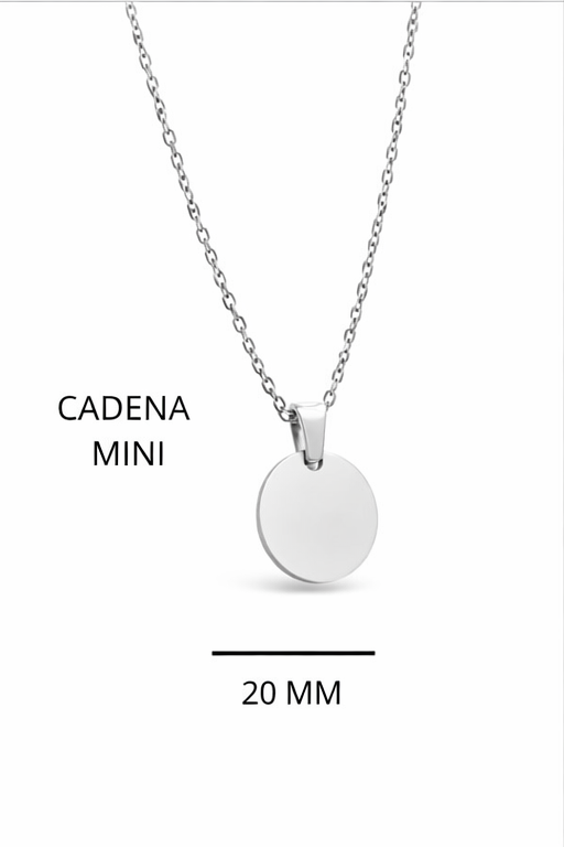 COLLAR CIRCULAR 20MM PERSONALIZADO
