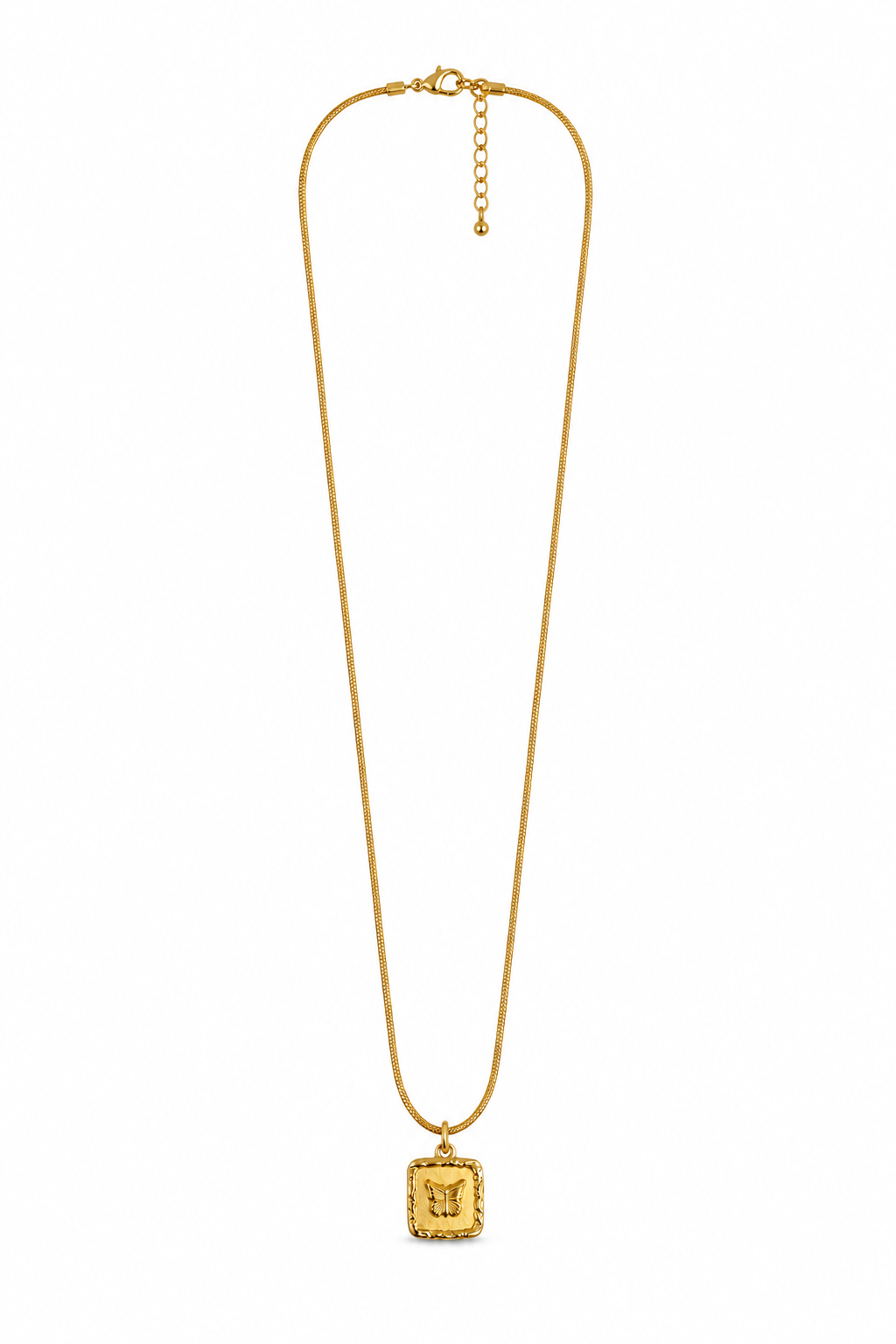 CADENA MARIPOSA DORADO