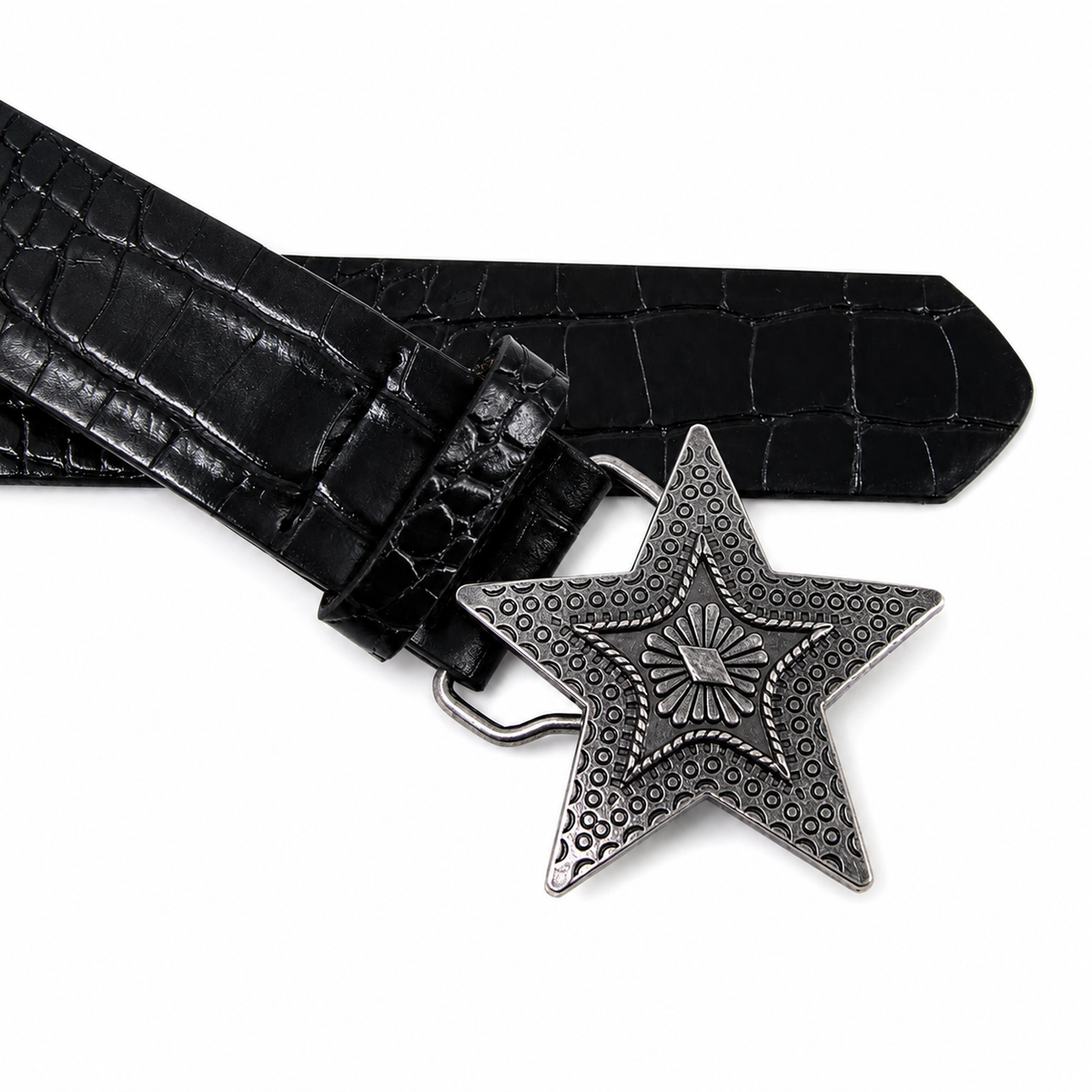 CINTURÓN ESTRELLA NEGRO