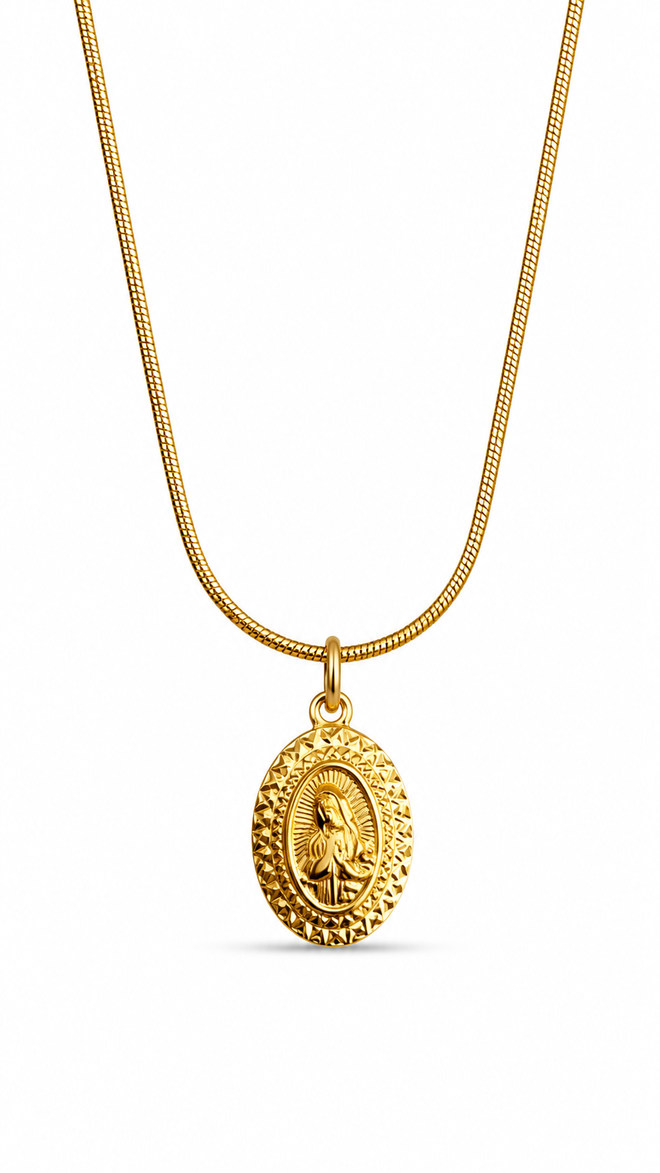 CADENA VIRGEN DORADO