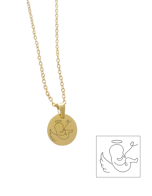 COLLAR CIRCULAR 20MM PERSONALIZADO