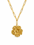 CADENA FLOR DORADO II