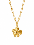 CADENA FLOR DORADO II